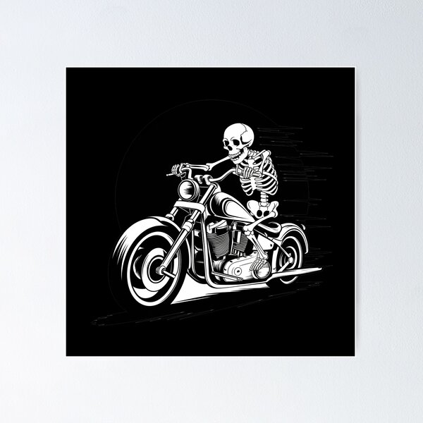 Artikel-Vorschau von Motorcycle skeleton, designt und verkauft von Henri Banks.