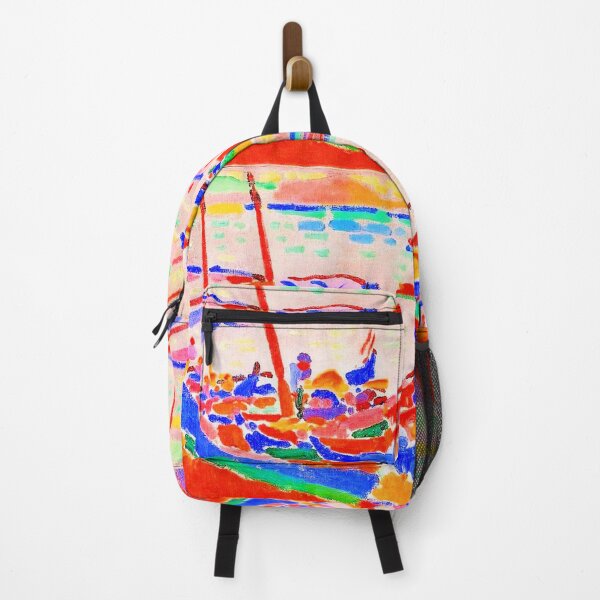 Item preview, Fishing Boats at Collioure by Andre Derain (Fauvist artist who worked with Matisse.) Bateaux de pêche, Collioure (1905) designed and sold by CristalleLisa.