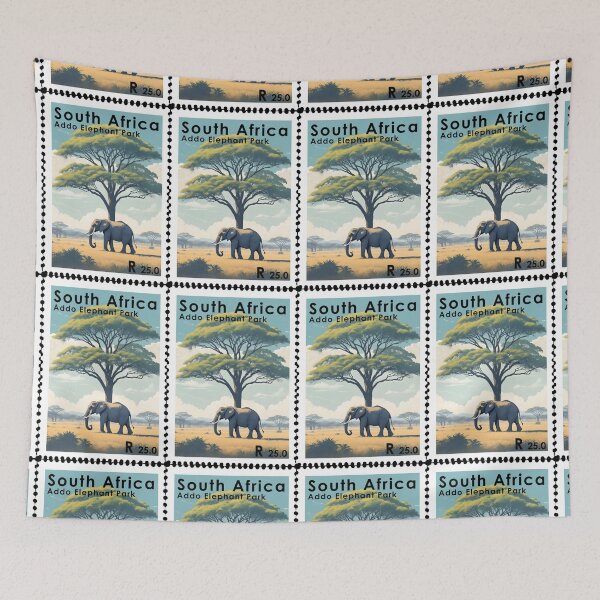 Item preview, Postage Stamp,Addo Elephant National Park South Africa R 25.0 designed and sold by Museum Of Non-Existing Art.