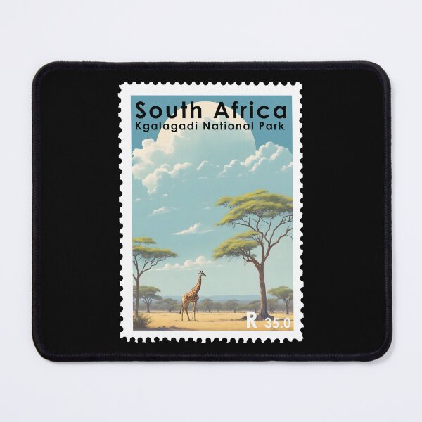 Item preview, Postage Stamp, Kgalagadi National Park South Africa R 35.0 designed and sold by Museum Of Non-Existing Art.