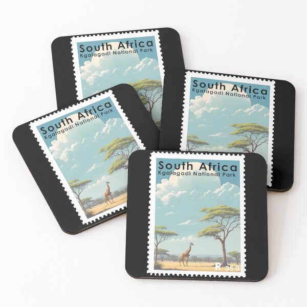 Item preview, Postage Stamp, Kgalagadi National Park South Africa R 35.0 designed and sold by Museum Of Non-Existing Art.