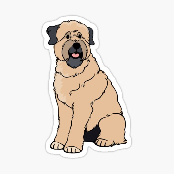 Vista previa del artículo con la obra «Terrier de trigo de pelo suave», diseñado y vendido por Delirious Artz.