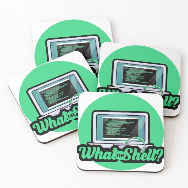 Item preview, What the Shell Laptop logo designed and sold by CyberMaverick80.