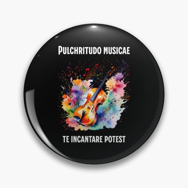 Item preview, Pulchritudo musicae te incantrare potest - wise saying in Latin designed and sold by Pflugart.