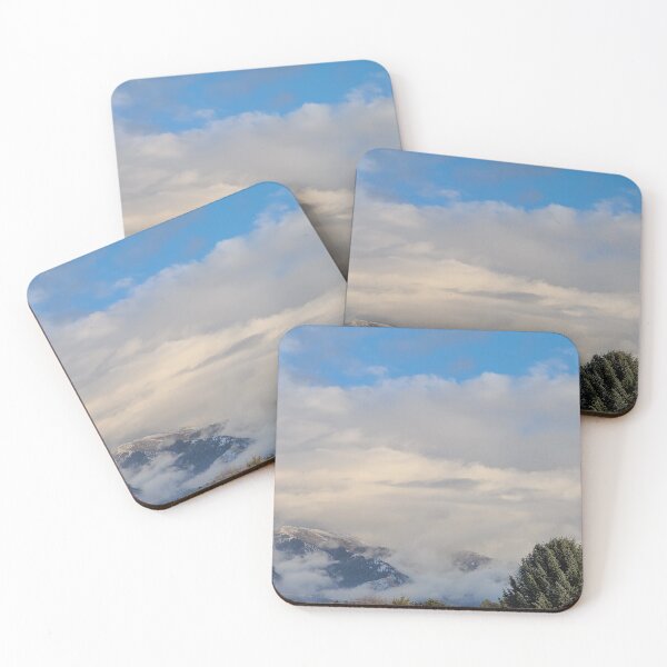 Item preview, Utah Mountains in the clouds designed and sold by steeleart1.