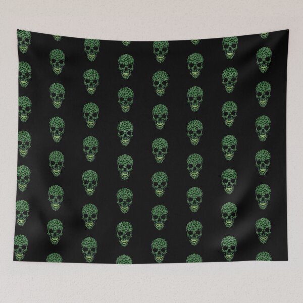 Item preview, Shamrock Skull St. Patrick’s Day Gothic Irish Luck designed and sold by svarupa.