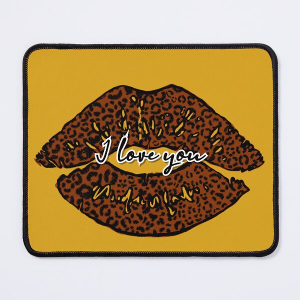 Item preview, lips with cheetah designed and sold by zzzozzo.