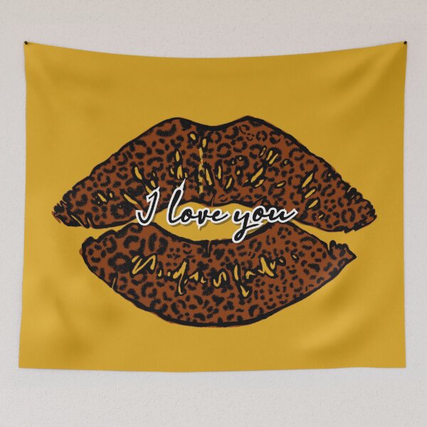 Item preview, lips with cheetah designed and sold by zzzozzo.