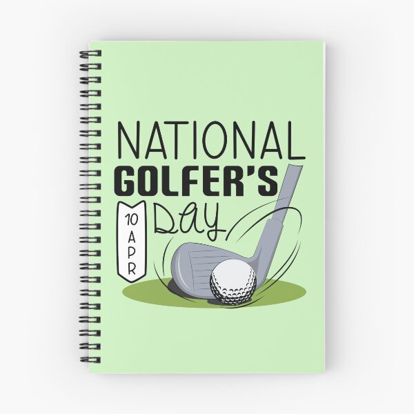 Item preview, 10 April National Golfer's Day - Wacky Holidays designed and sold by ChemicalXShop.