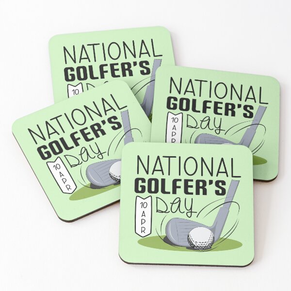 Item preview, 10 April National Golfer's Day - Wacky Holidays designed and sold by ChemicalXShop.