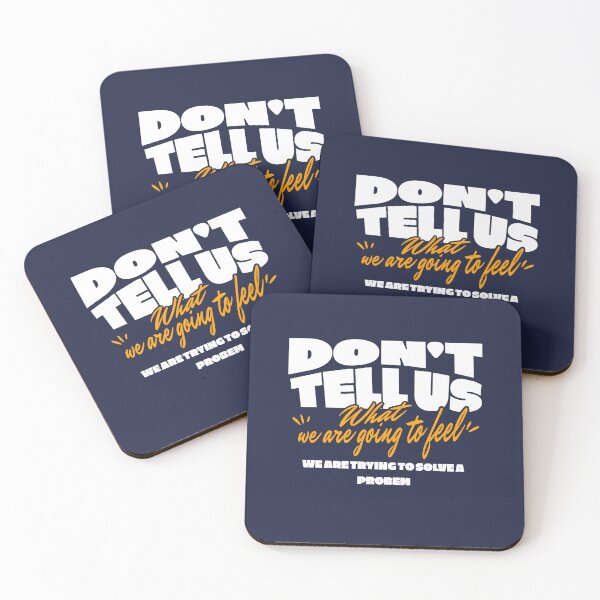 Item preview, Dont tell us what we are going to feel designed and sold by santoshputhran.