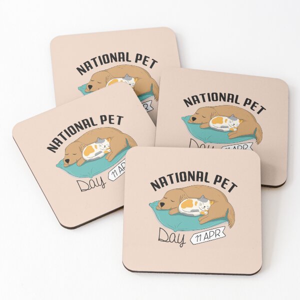 Item preview, 11 April National Pet Day - Wacky Holidays designed and sold by ChemicalXShop.