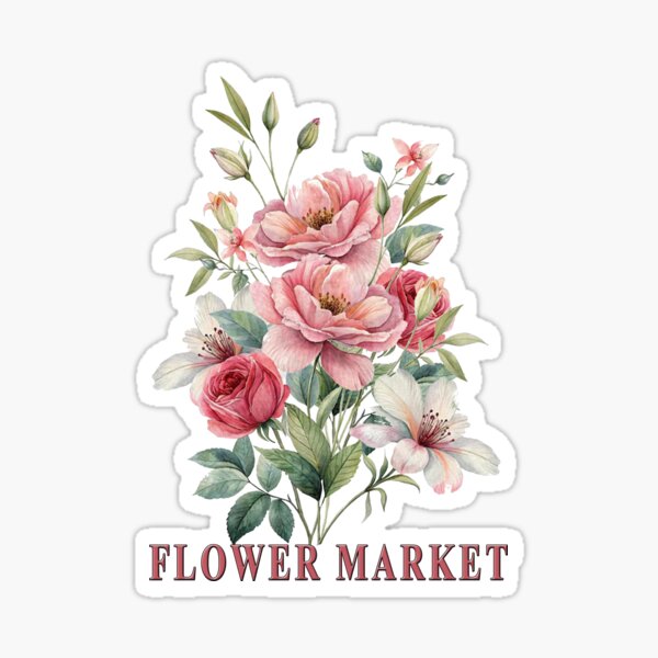 Item preview, Flower Market  designed and sold by Creative-mind16.