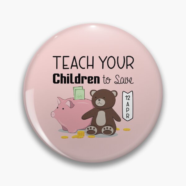 Item preview, 12 April Teach Your Children to Save Day - Wacky Holidays designed and sold by ChemicalXShop.