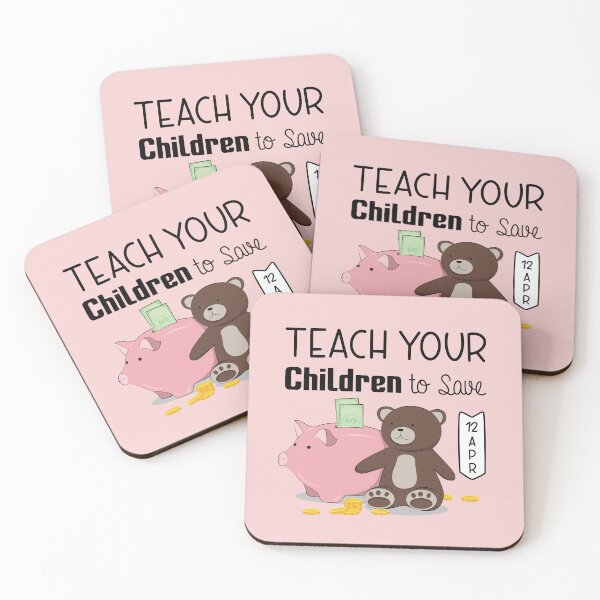 Item preview, 12 April Teach Your Children to Save Day - Wacky Holidays designed and sold by ChemicalXShop.