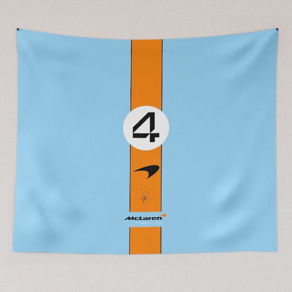 Item preview, Lando Norris Pastel blue formula 1 2025 designed and sold by Pink Polar F1.
