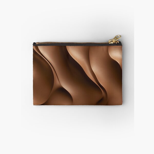 Item preview, Mocha Mousse abstract depiction of creamy chocolate waves designed and sold by Benitty.