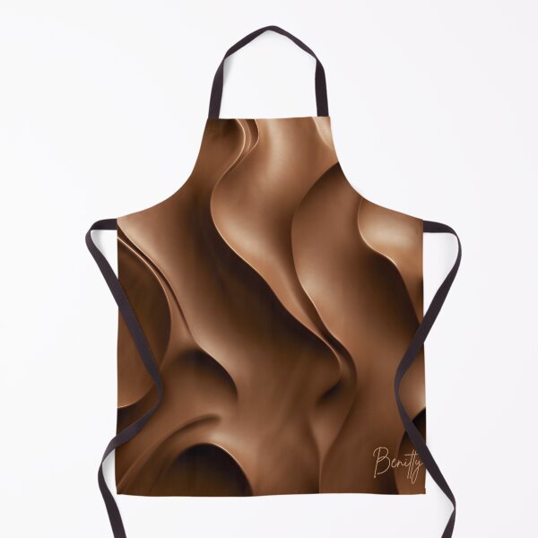 Aperçu de l'œuvre Mousse au moka, représentation abstraite de vagues de chocolat crémeux créée et vendue par Benitty.