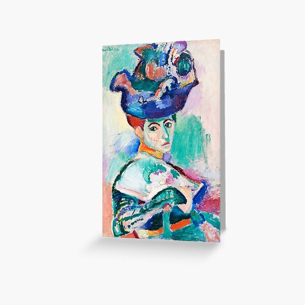 Item preview, Woman with a Hat (French: La femme au chapeau) fauvist Matisse designed and sold by CristalleLisa.