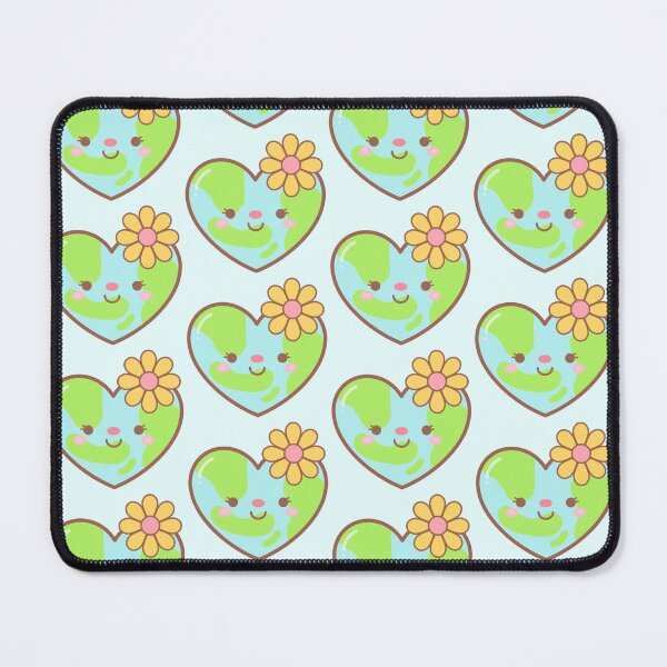 Item preview, Cute Heart Shape Earth Day with Daisy Flower designed and sold by nuchz.
