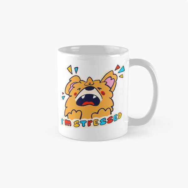 Item preview, I'M STRESSED - DOGGY designed and sold by Alicia.Makes.Art.