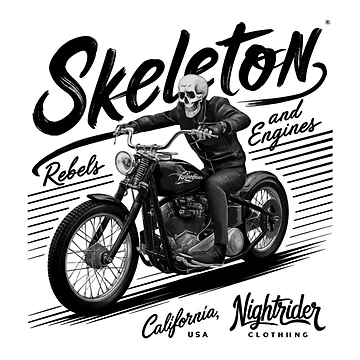 Artwork thumbnail, Skeleton Rider by Aise06