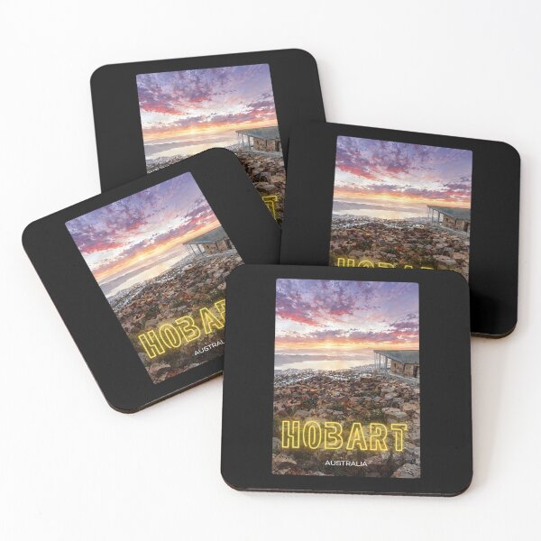 Item preview, Mount Wellington Sunset Art Print – Hobart Tasmania Landscape designed and sold by twentytwo ART souvenir designs.