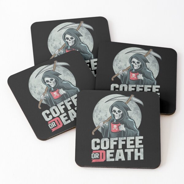 Item preview, Coffee or Death designed and sold by Aise06.