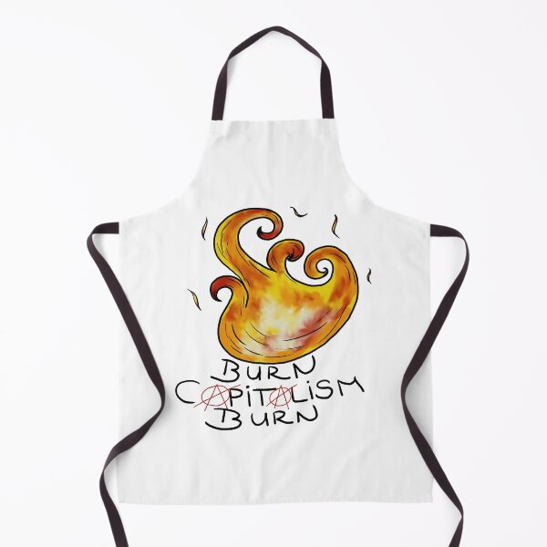 Item preview, burn capitalism burn anarchist designed and sold by Kalhanne.