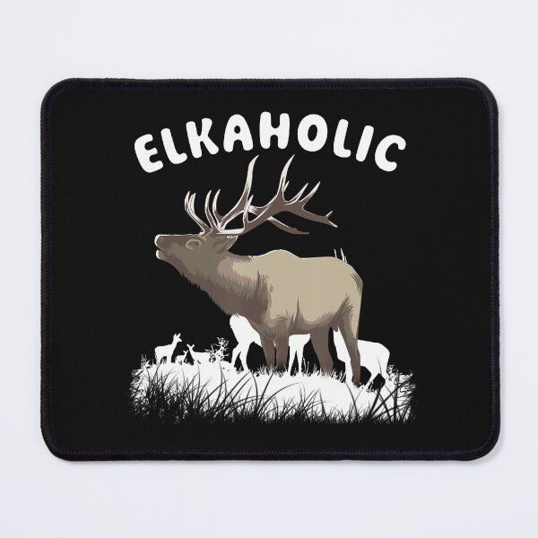 Item preview, Elkaholic Shirt Elk Hunting Lovers T-shirt Funny Gift designed and sold by StreetArtPro.