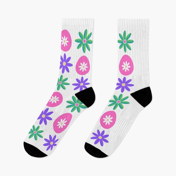 Item preview, Blooming flower pattern with eggs, welcoming spring designed and sold by Jjc59.