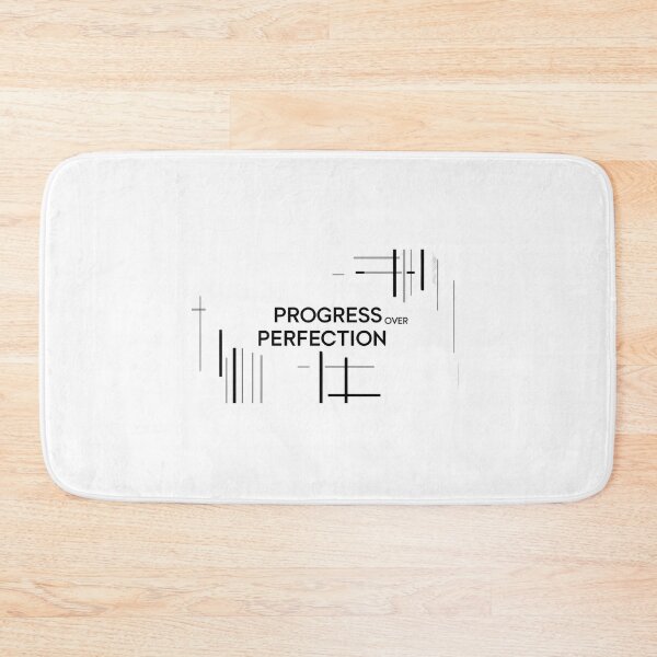 Item preview, Progress Over Perfection designed and sold by StormArte.