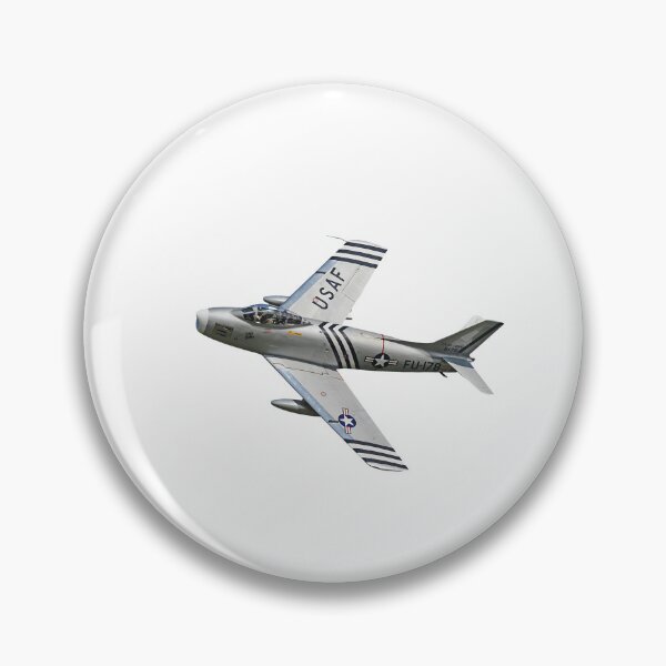 Item preview, F-86 Sabre Classic Fighter Jet - Vintage Military Aviation Art - Air Force History Gift designed and sold by Jetfighter1.