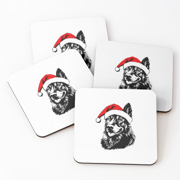 Item preview, Festive German Shepherd designed and sold by JollyCritters.
