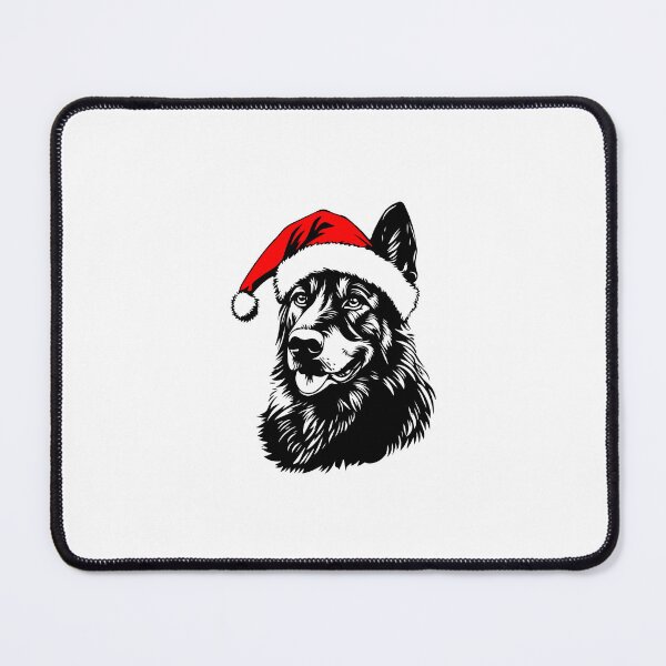 Item preview, Festive German Shepherd designed and sold by JollyCritters.