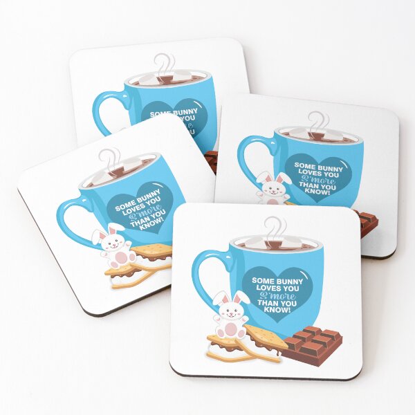 Item preview, Some bunny loves you S'more than you know BLUE designed and sold by StellarFX.