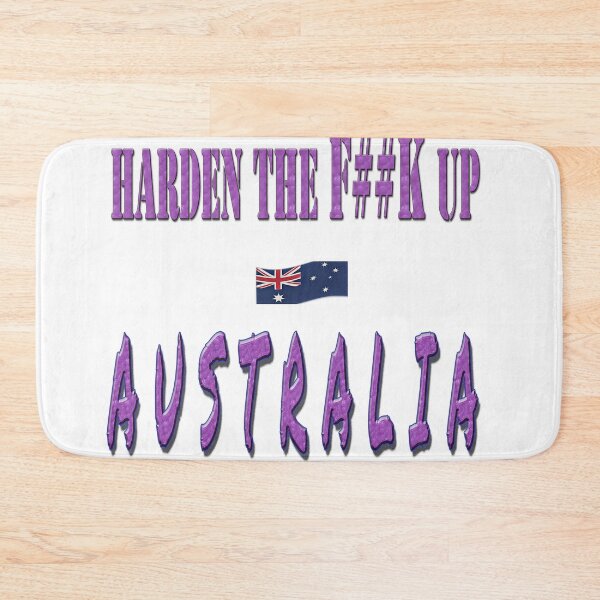 Item preview, Harden the F##k up Australia designed and sold by Huskyyy Designs.