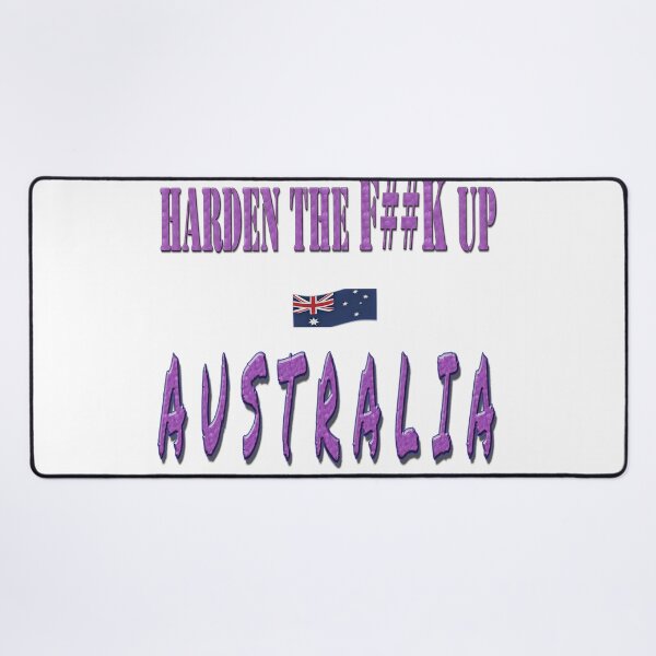 Item preview, Harden the F##k up Australia designed and sold by Huskyyy Designs.