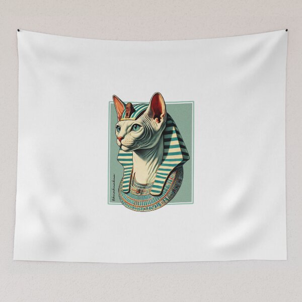 Item preview, White Car Pharaoh designed and sold by BUABUABUA.