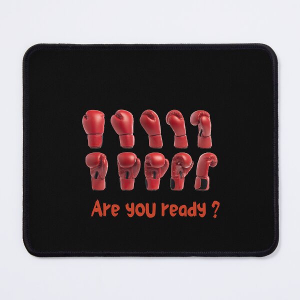 Item preview, "Are You Ready?" Bold Motivational & Challenge-Inspired Design designed and sold by Colorful-Garden.