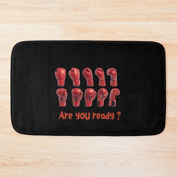 Item preview, "Are You Ready?" Bold Motivational & Challenge-Inspired Design designed and sold by Colorful-Garden.