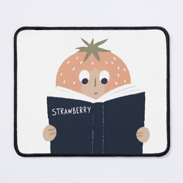 Item preview, Strawberry Bookworm designed and sold by DreamyMile.