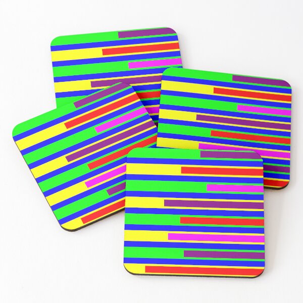 Item preview, Colourful Stripes designed and sold by glowdesigns.