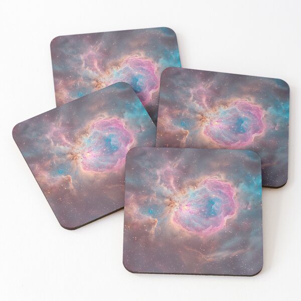 Artikelvorschau, Rosa und blauer Nebel – lebendige kosmische Wolke in High Definition entworfen und verkauft von BlissxPals.