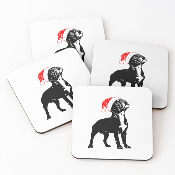 Item preview, Boston Terrier Christmas Cheer designed and sold by JollyCritters.
