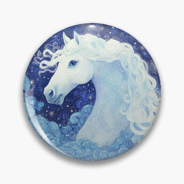 Item preview, Starry Night Pony | Serene | Majestic Horse designed and sold by BlissxPals.