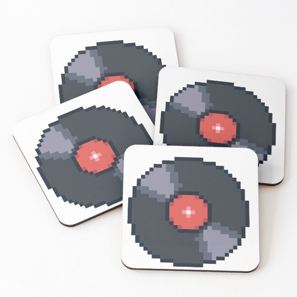 Item preview, Retro Vinyl Record in Pixel Art designed and sold by K1llexx.