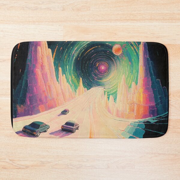 Item preview, Surreal Intergalactic Highway Illustration designed and sold by BlissxPals.