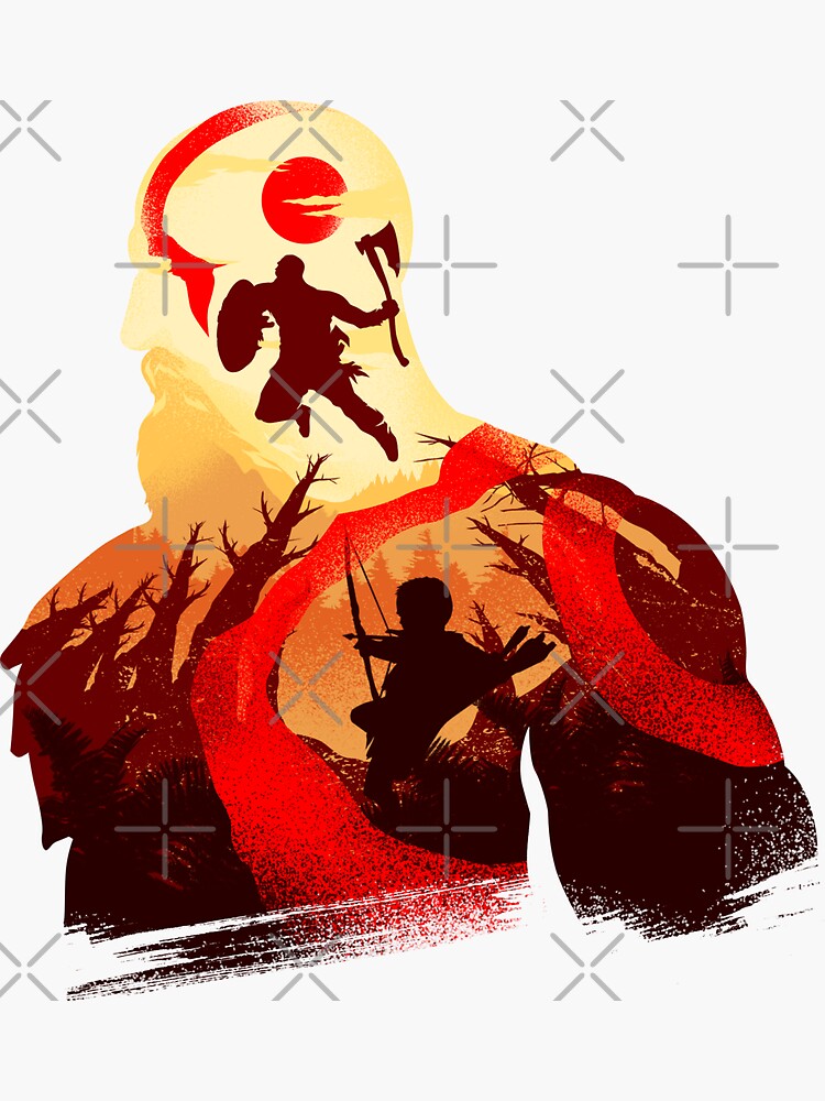 DualShockers on X: God of War Fanart Exhibits the Mighty Kratos