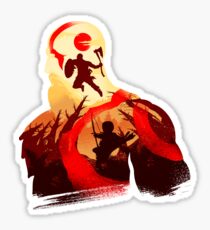 Father and Son Adventure Sticker